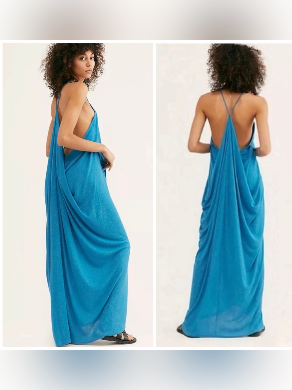 Free People Beach Positano Maxi Dress NWOT SZ S